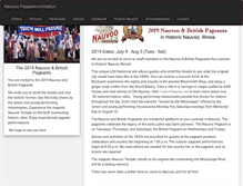 Tablet Screenshot of invite.nauvoopageant.net